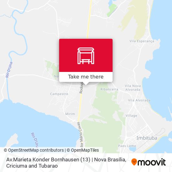 Mapa Av.Marieta Konder Bornhausen (13) | Nova Brasília