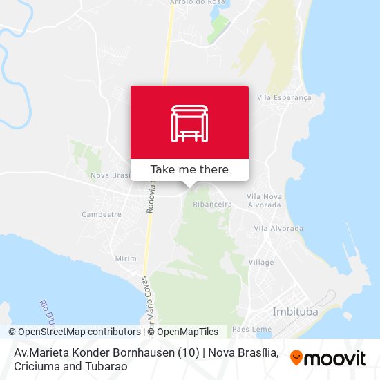 Av.Marieta Konder Bornhausen (10) | Nova Brasília map