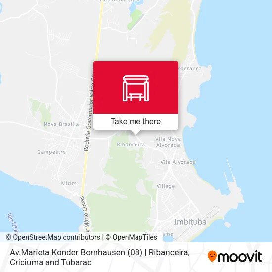 Av.Marieta Konder Bornhausen (08) | Ribanceira map