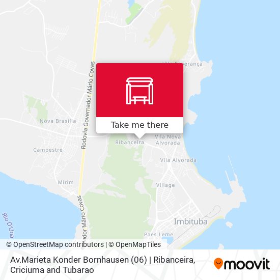 Av.Marieta Konder Bornhausen (06) | Ribanceira map