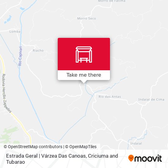 Estrada Geral | Várzea Das Canoas map