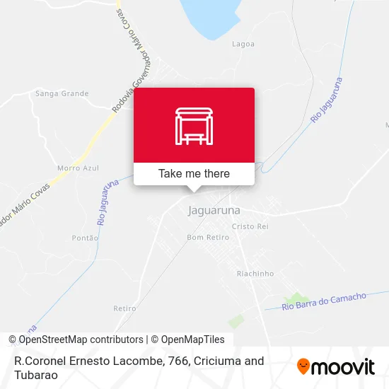 R.Coronel Ernesto Lacombe, 766 map