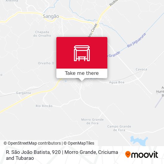 R. São João Batista, 920  | Morro Grande map