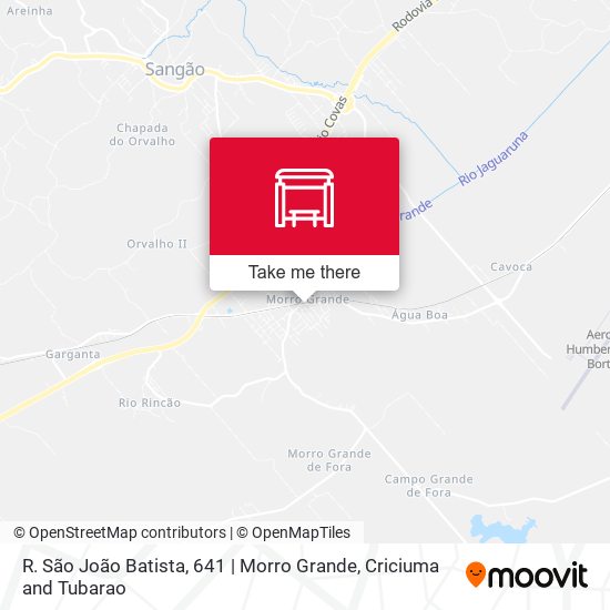 R. São João Batista, 641 | Morro Grande map