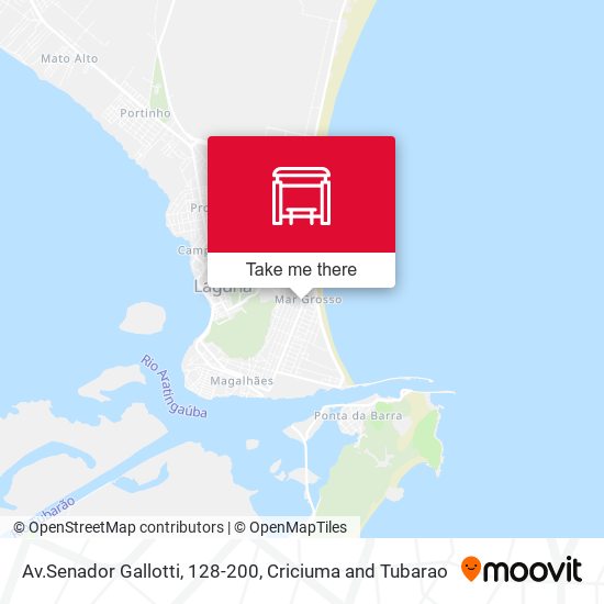 Av.Senador Gallotti, 128-200 map