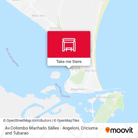 Av.Colombo Machado Sálles - Angeloni map