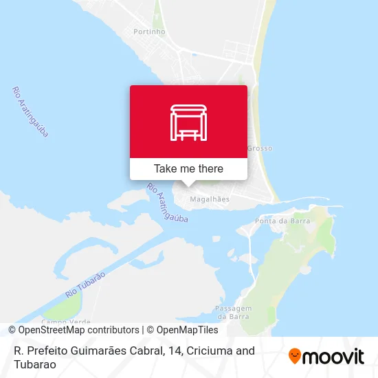 R. Prefeito Guimarães Cabral, 14 map