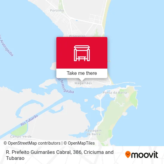 R. Prefeito Guimarães Cabral, 386 map