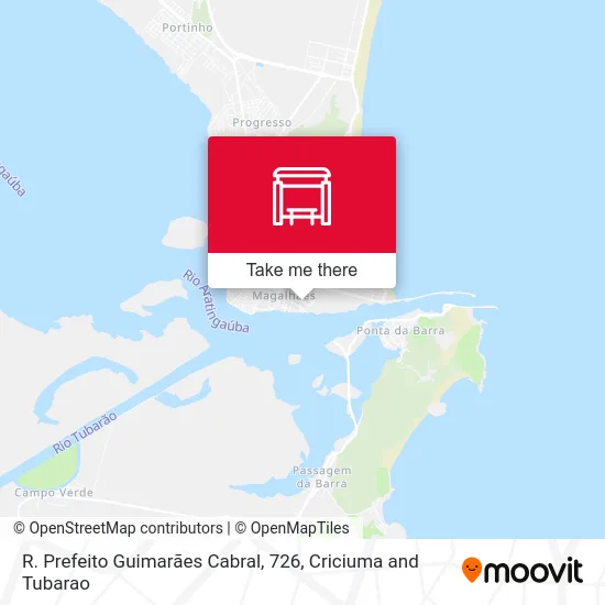 R. Prefeito Guimarães Cabral, 726 map