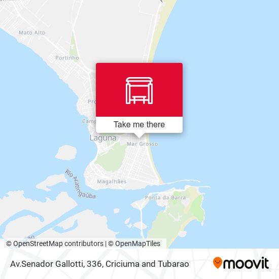 Av.Senador Gallotti, 336 map