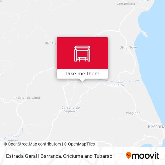 Estrada Geral | Barranca map