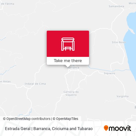 Estrada Geral | Barranca map
