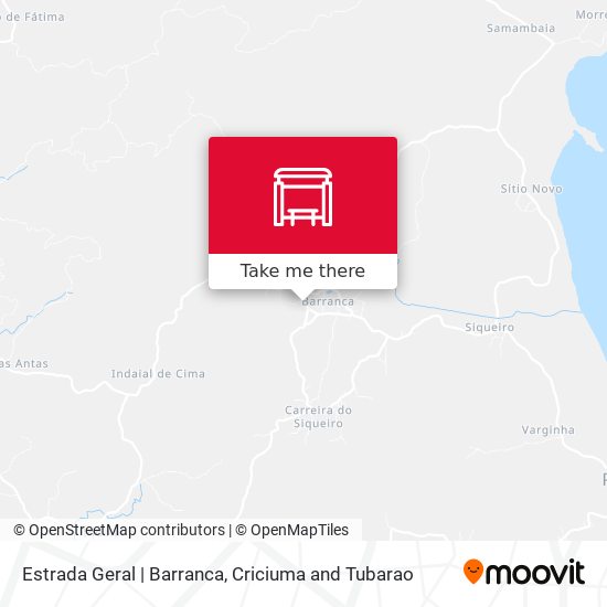 Estrada Geral | Barranca map