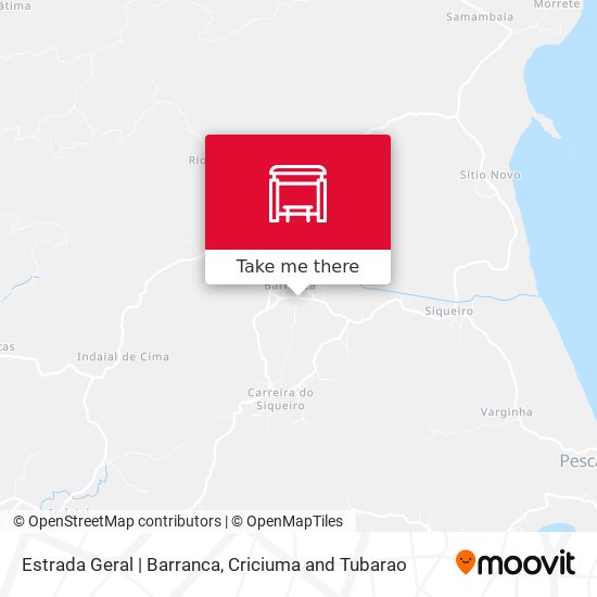 Estrada Geral | Barranca map