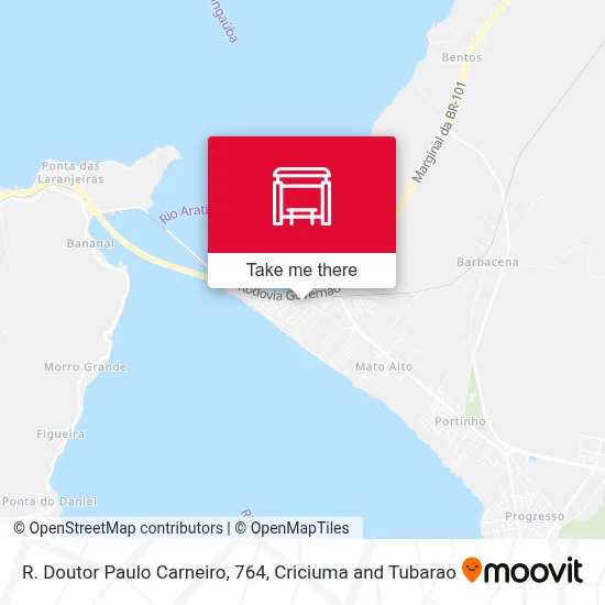 R. Doutor Paulo Carneiro, 764 map