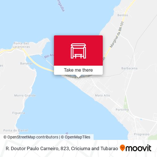 R. Doutor Paulo Carneiro, 823 map