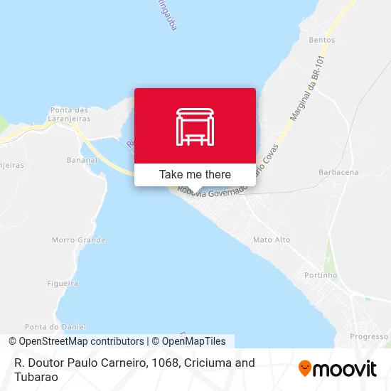 R. Doutor Paulo Carneiro, 1068 map