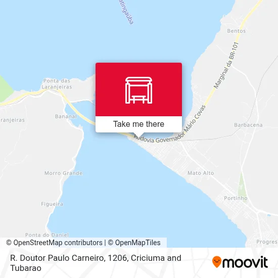 R. Doutor Paulo Carneiro, 1206 map