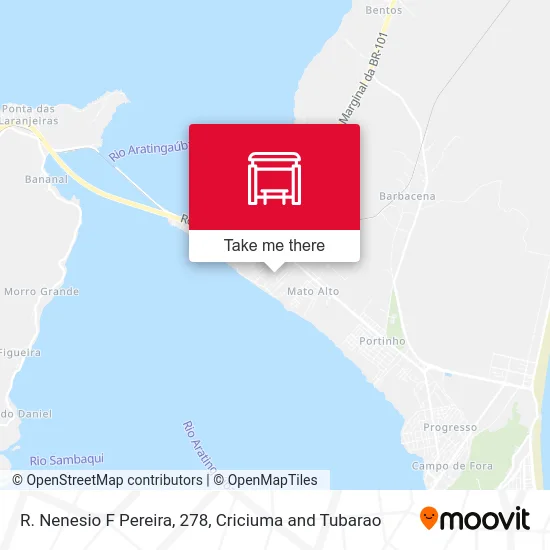 R. Nenesio F Pereira, 278 map