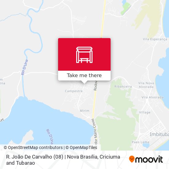 R. João De Carvalho (08) | Nova Brasília map