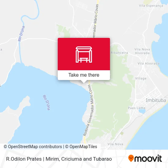 R.Odilon Prates | Mirim map