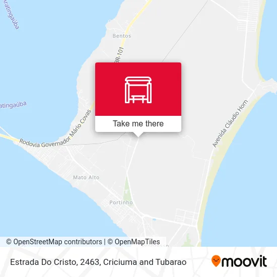 Estrada Do Cristo, 2463 map