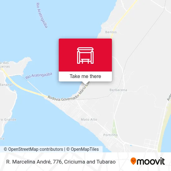 R. Marcelina André, 776 map