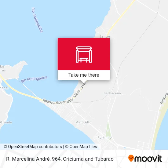 R. Marcelina André, 964 map