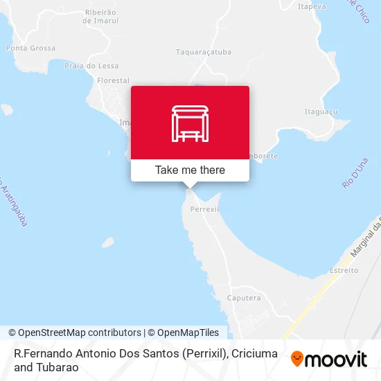 R.Fernando Antonio Dos Santos (Perrixil) map