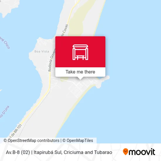 Av.B-8 (02) | Itapirubá Sul map