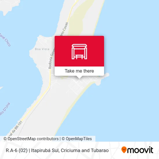 R.A-6 (02) | Itapirubá Sul map