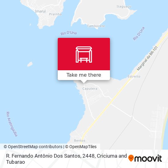 R. Fernando Antônio Dos Santos, 2448 map