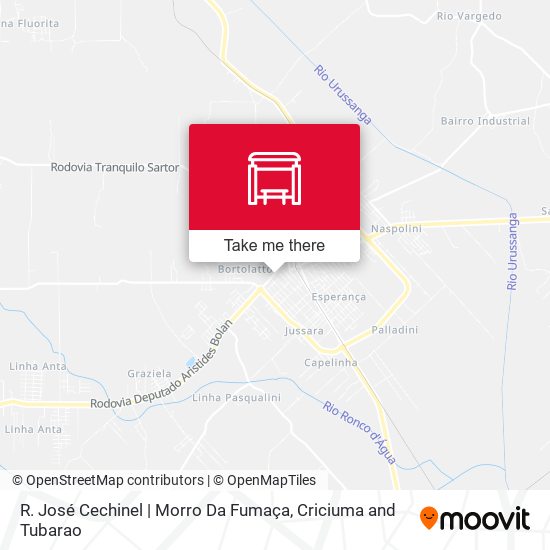 R. José Cechinel  |  Morro Da Fumaça map