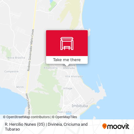 R. Hercílio Nunes (05) | Divinéia map