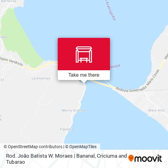 Rod. João Batista W. Moraes | Bananal map