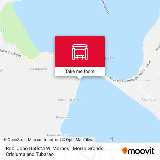 Rod. João Batista W. Moraes | Morro Grande map