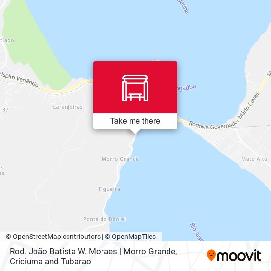 Rod. João Batista W. Moraes | Morro Grande map