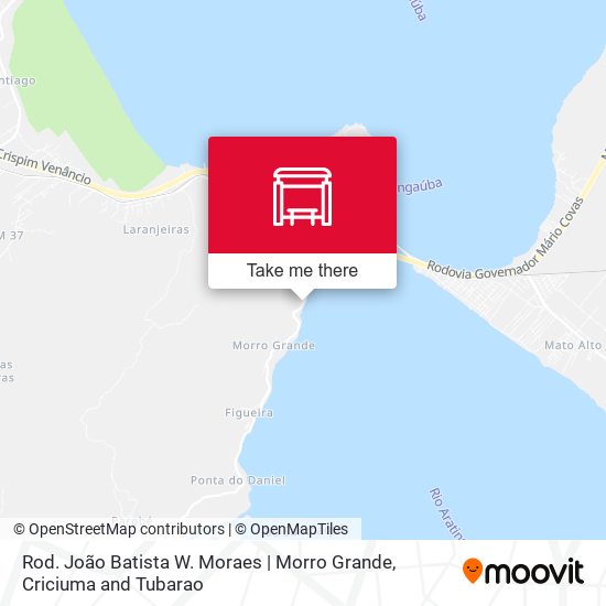Rod. João Batista W. Moraes | Morro Grande map