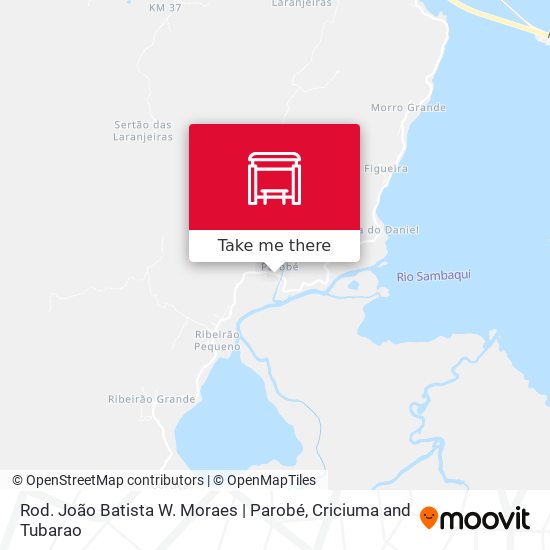 Rod. João Batista W. Moraes | Parobé map