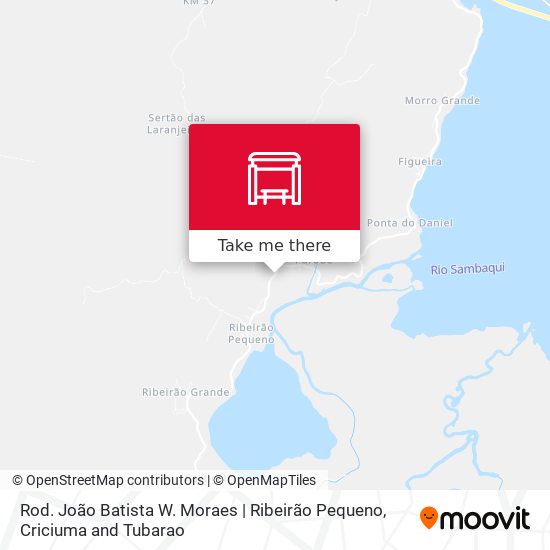 Rod. João Batista W. Moraes | Ribeirão Pequeno map
