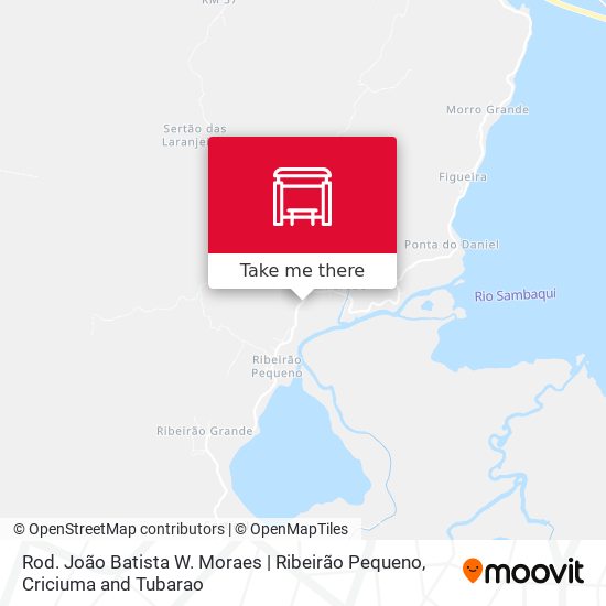 Rod. João Batista W. Moraes | Ribeirão Pequeno map