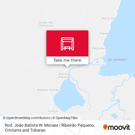 Rod. João Batista W. Moraes | Ribeirão Pequeno map