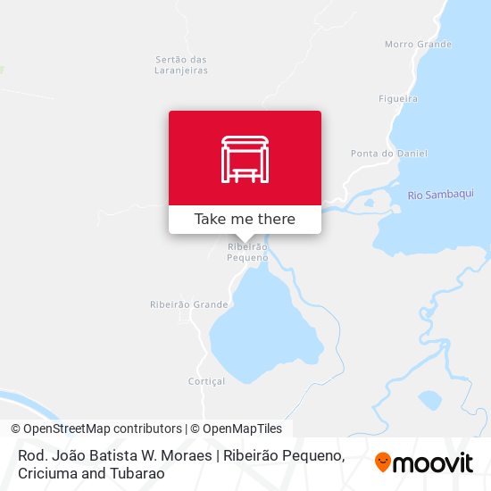 Rod. João Batista W. Moraes | Ribeirão Pequeno map