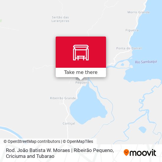 Rod. João Batista W. Moraes | Ribeirão Pequeno map