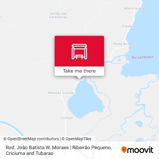 Rod. João Batista W. Moraes | Ribeirão Pequeno map