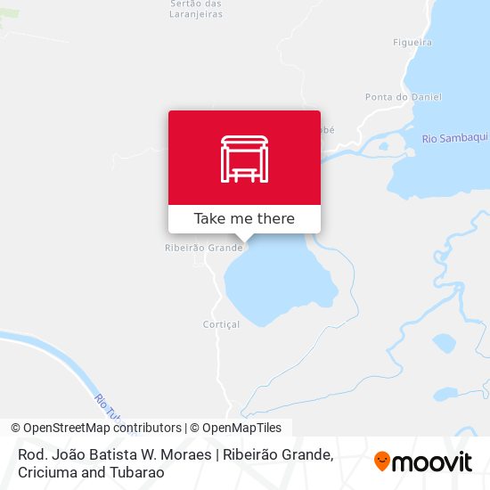 Rod. João Batista W. Moraes | Ribeirão Grande map