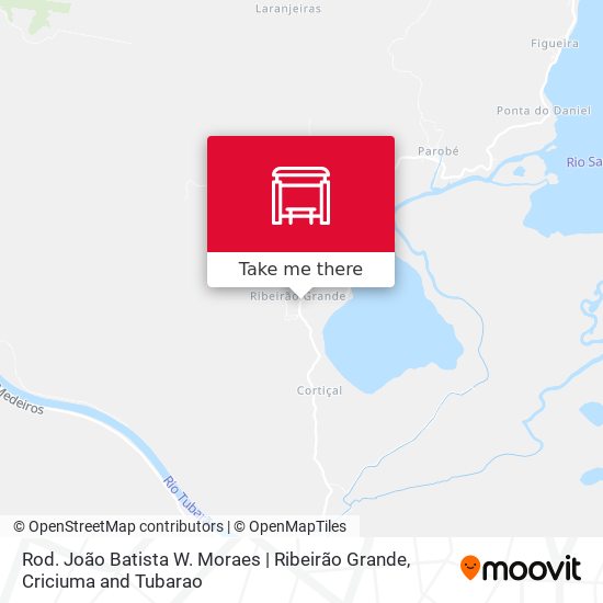 Rod. João Batista W. Moraes | Ribeirão Grande map