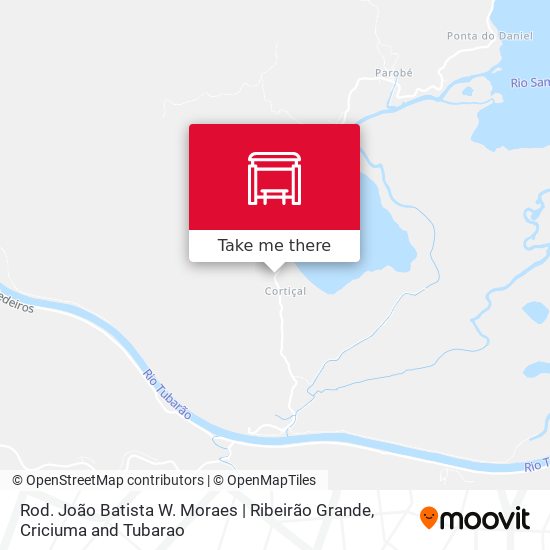 Rod. João Batista W. Moraes | Ribeirão Grande map
