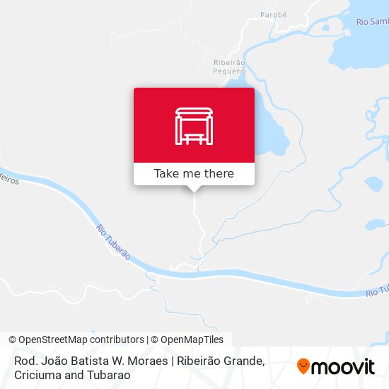 Rod. João Batista W. Moraes | Ribeirão Grande map