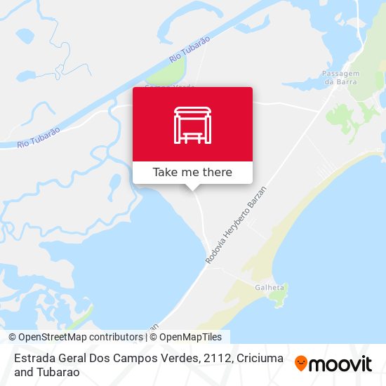 Estrada Geral Dos Campos Verdes, 2112 map
